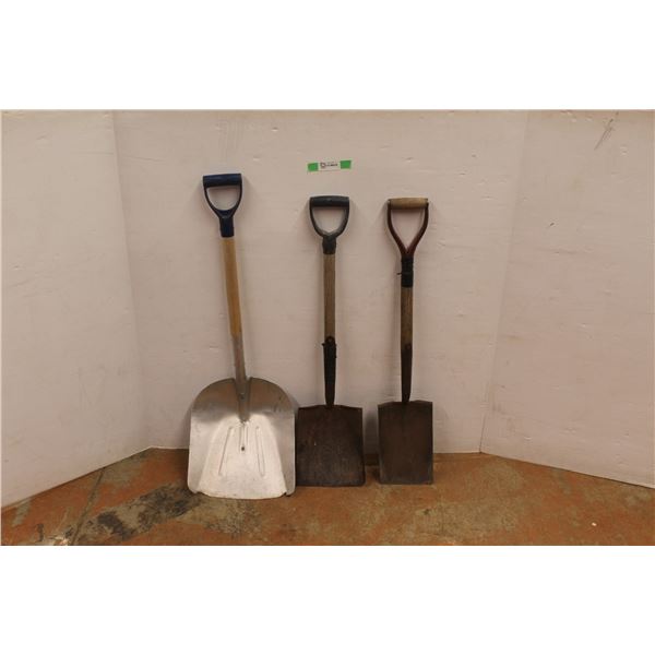 *(3) Metal Shovels
