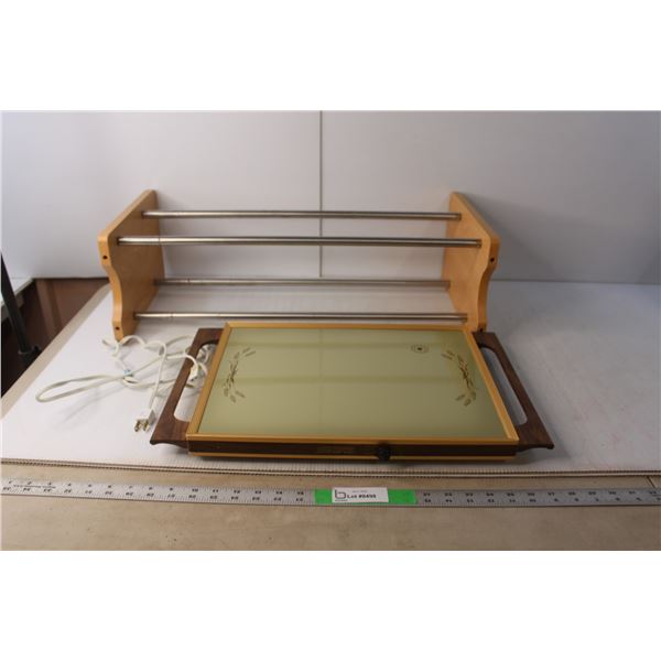 Boot Rack 25" Long, Simmer Server- Powers On