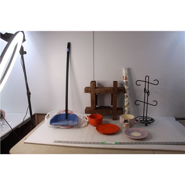 Fish Poster, Wooden Wall Shelf, Misc.