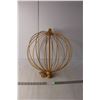 Image 1 : Wood Hanging Decor 17" Diameter