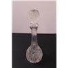 Image 4 : (2) Crystal Decanters - One is Pinwheel Pattern