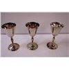 Image 6 : Assortment of Silver Plated Stemware