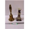 Image 1 : Brass Bell, Candle Holder