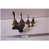 Image 1 : Assortment of Brass Bells, Incense Burner