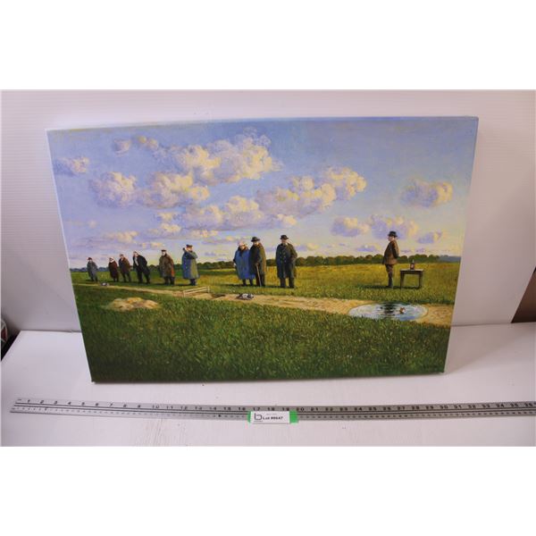 Print of Cat Race - 26" x 18"