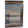 Image 4 : Framed Artwork - Winter Scene - 18" x 14"