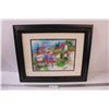Image 1 : Framed Water Colour Painting - 22" x 18"