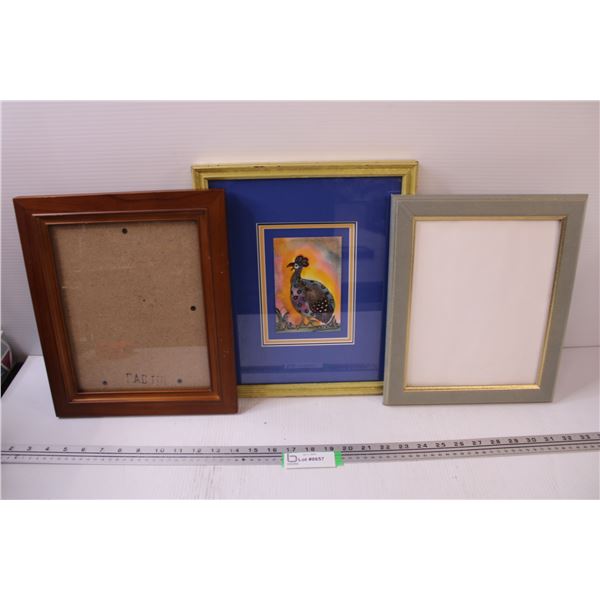 Framed Print - 13.5" x 11.5"; (2) Picture Frames