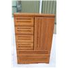 Image 1 : ** Wooden Upright Dresser - 18" x 36" x 54"