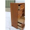 Image 6 : ** Wooden Upright Dresser - 18" x 36" x 54"