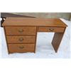 Image 1 : ** Four Drawer Hallway Desk - 16" x 46" x 29" - Some Damage