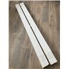 Image 1 : ** (24) Pieces of Primed Baseboards - 7/8" x 1 3/8" x7'