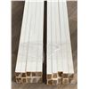 Image 2 : ** (20) Pieces of Primed Baseboards - 7/8" x 1 3/8" x7'