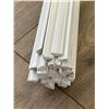 Image 2 : ** (30) Pieces of Vinyl Trim - 1/2" x 3/8" x 103"