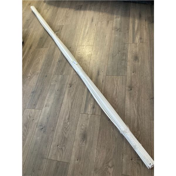 ** (30) Pieces of Vinyl Trim - 1/2" x 3/8" x 103"