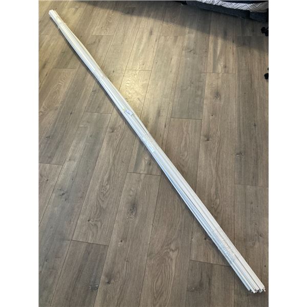 ** (30) Pieces of Vinyl Trim - 1/2" x 3/8" x 103"