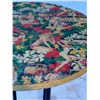 Image 2 : ** Bar Table - Pin-up Girls in Flowers - 36" x 43" H