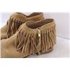 Image 2 : Aldo Women's Leather Fringe Boots - Size 9