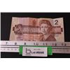 Image 1 : Canadian Two Dollar Bill - 1986