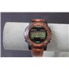 Image 2 : Acqua (By Timex) Digital Watch, Leather Band - Working