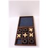 Image 3 : X's & O's Wood Box Game Set