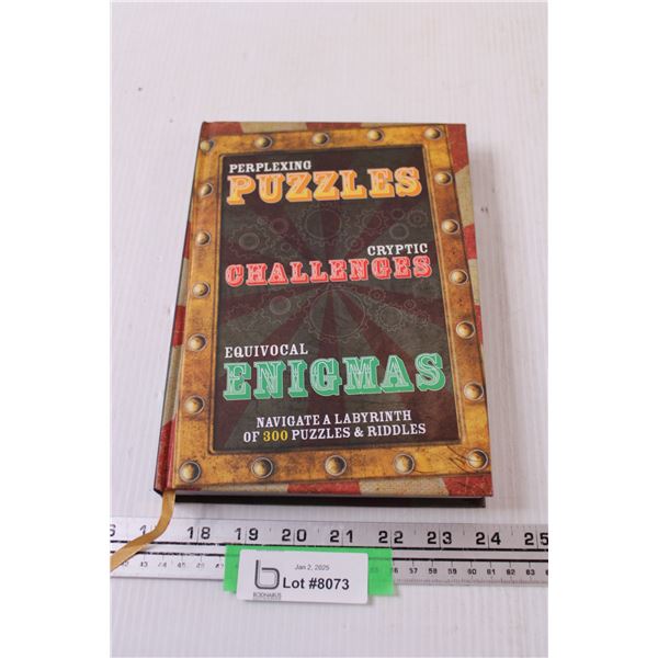 Perplexing Puzzles Book - Hardcover