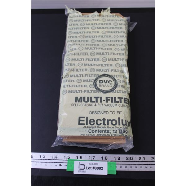(8) Electrolux Upright Vacuum Bags - Style U