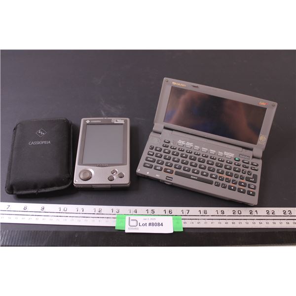 Sharp Calculator & Casio Cassiopeia - As Is, May Need Batteries?