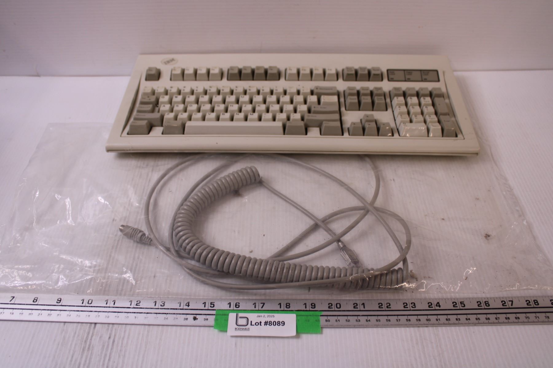 Ibm Keyboard IBM Model M Mechanical Keyboard (1992) w/Cord - Bodnarus Auctioneering