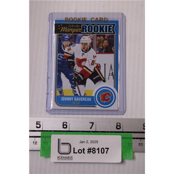 Johnny Gaudreau OPC 2014-15 Rookie Hockey Card