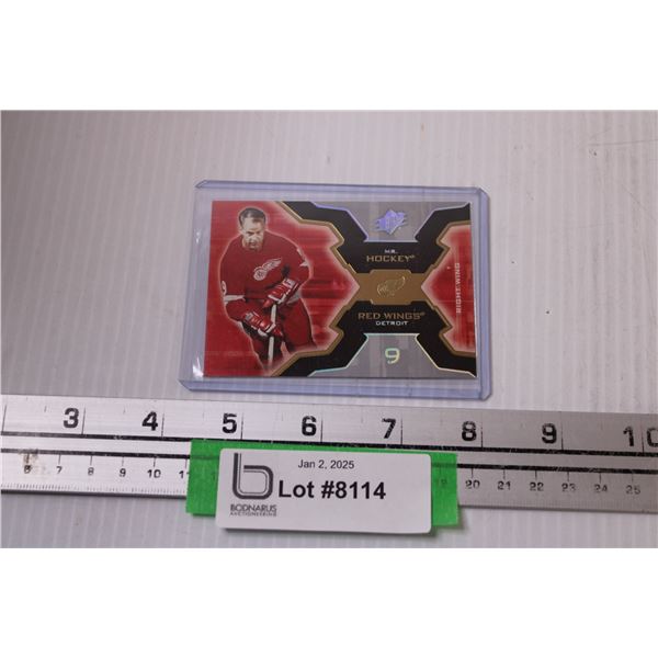 Gordie Howe Upper Deck 2006-07 SPX Hockey Card