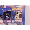 Image 2 : Reggie Jackson & Catfish Hunter Starting Line Up 1998 Baseball Series Card & Figurine Set