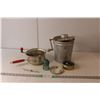 Image 1 : Ice Cream Churn & Sifter, Misc.