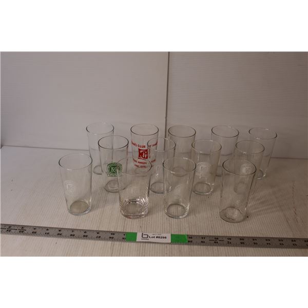 (13) Glasses- Foreman's Club of Hamilton