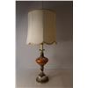 Image 1 : Vintage Lamp with Shade- As Is 28" Tall