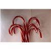 Image 3 : (9) Light Up Candy Cane Decorations 28.5" Tall, Powers On
