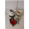 Image 3 : Ceramic Denby Dish, Brass Ladle, Decorative Metal Storage Box, Misc.