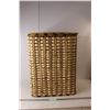 Image 1 : *Woven Laundry Basket with Lid 25.5" Tall x 20" Wide x 13" Deep