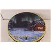 Image 2 : Glen Scrimshaw 'Christmas Cabin' Tin, 1992 & 2004 Hesston Belt Buckles, Queen Elizabeth Souvenir