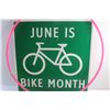 Image 3 : Hula-hoop and June is Bike Month Sign 24''