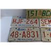 Image 2 : (8) Alberta and (1) Saskatchewan License Plates