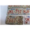 Image 3 : (8) Alberta and (1) Saskatchewan License Plates