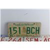 Image 6 : (8) Alberta and (1) Saskatchewan License Plates