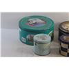 Image 3 : (3) Vintage Tobacco Tins and (2) Large Tins