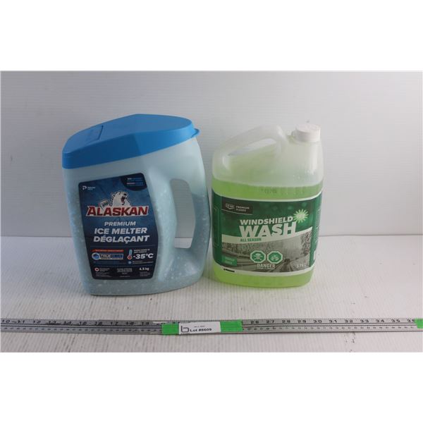 Windshield Wash and Ice Melter