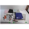 Image 1 : Sharpies, Box Cutter, Notebooks, Scissors, Paper Punch and Misc.