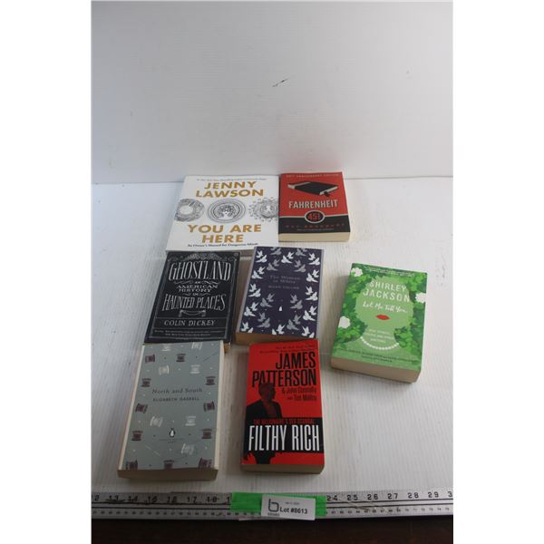 (7) Books - Jenny Lawson, Ray Bradbury and James Patterson