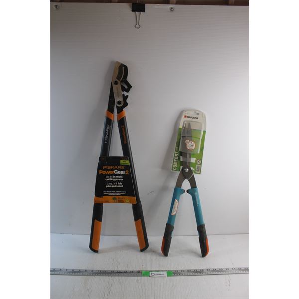 Fiskars Branch Pruning and Gardena Garden Shears