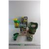Image 1 : Lawn WeedOut and Shake N Feed Soil Feeder, Bio Fabric Pegs, Seeder and Misc.