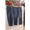 Image 1 : (2) Pairs of Men's Jeans- Wrangler & Rock 47 Denim, Size 34x36